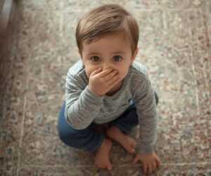 שטיחים עם ילדים אלרגיים